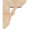 Ekena Millwork Funston Slat Smooth Bracket w/ Offset Brace, Douglas Fir, 7 1/2"W x 18"D x 22"H BKT0806X18X22FST06SDF - alternate 2